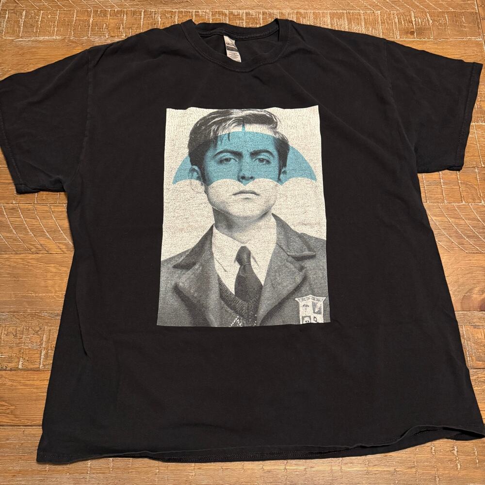 The Umbrella Academy Number Five Graphic T-Shirt Black Men's Size XL Casual